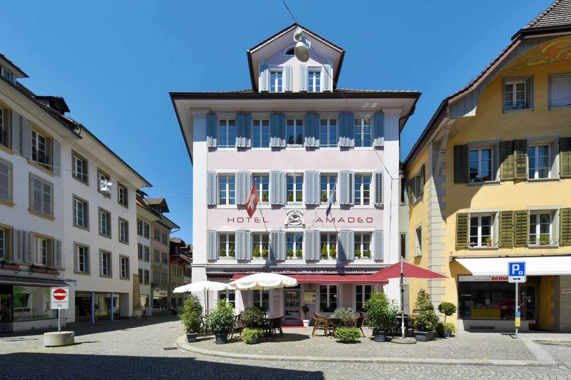 Apart Hotel Amadeo Zofingen Bagian luar foto